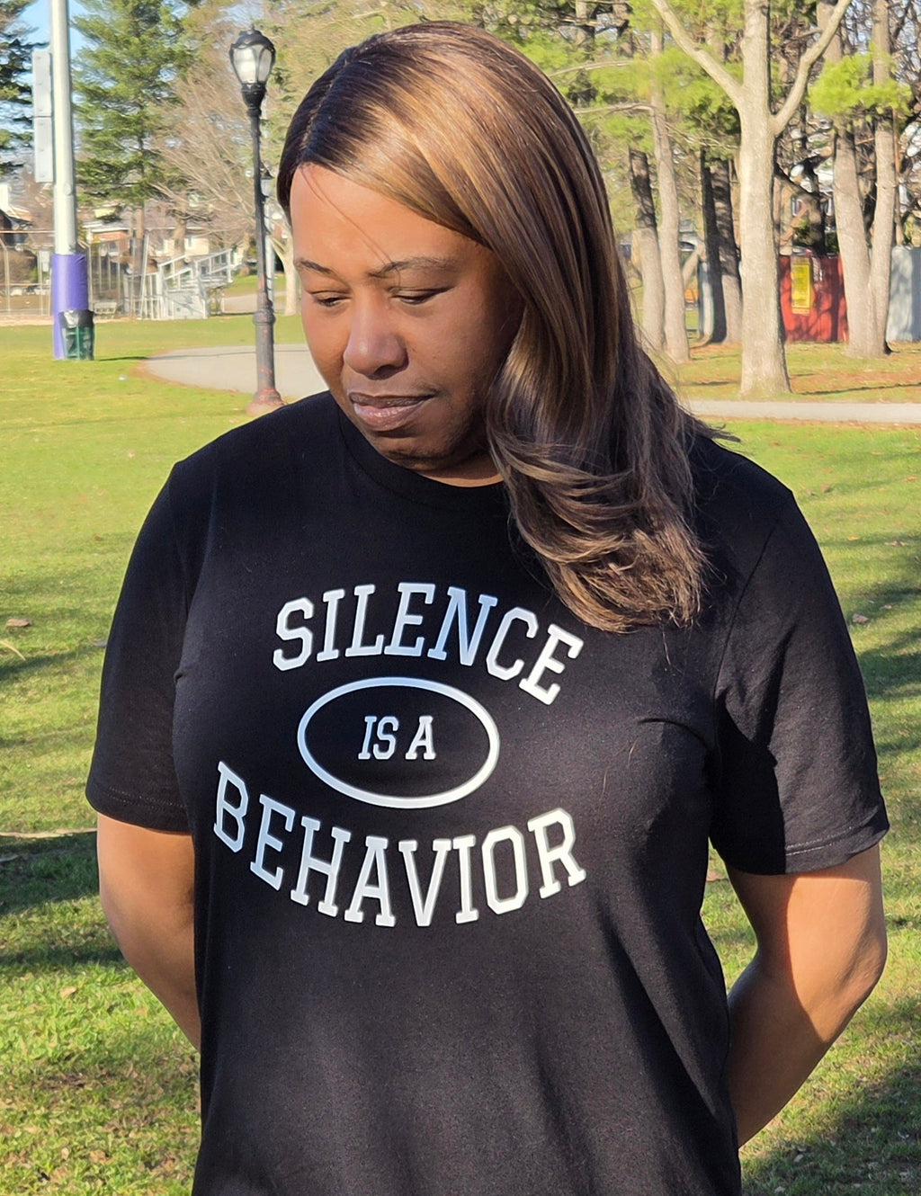 Silence is a Behavior Tee
